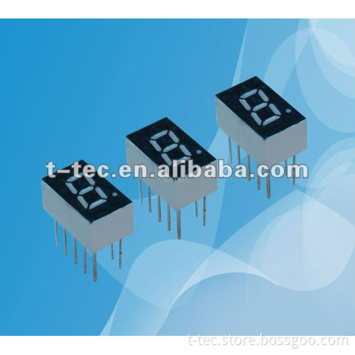 0.36" Single Digit red LED Display